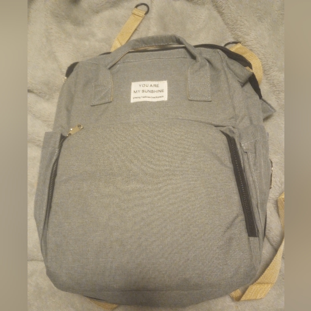 You are my sunshine diaper bag bassinet